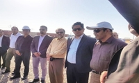 بازدید مدیرعامل شرکت برق حرارتی از نیروگاه های در دست احداث در استان زنجان