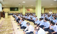 مدیرعامل شرکت مادر تخصصی تولید برق حرارتی در جمع کارکنان نیروگاه شهید رجایی؛ نیروگاه شهید رجایی از مهم ترین نیروگاه های کشور است