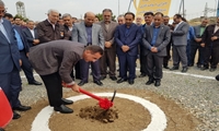 کلنگ‌احداث دو واحد گازی نیروگاه شهید سلیمی نکا در استان مازنداران به زمین زده شد