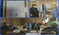 تقدیر و تشکر امام جمعه موقت باقر شهر از مدیرعامل و کارکنان  نیروگاه برق ری