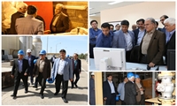 بازدید مدیر کل دفتر پشتیبانی و نظارت بر تولید شرکت مادر تخصصی تولید نیروی برق حرارتی کشور از نیروگاه سیکل ترکیبی یزد