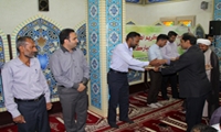 تقدیر از نمازگزاران نیروگاه گازی خلیج فارس