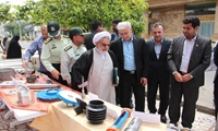 نمايشگاه دستاوردهاي ساخت داخل نيروگاه شهید سلیمی نکا برگزار شد