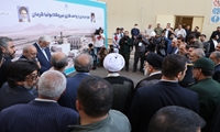 افتتاح واحد گاز نیروگاه فولاد بوتیای کرمان توسط رئیس‌جمهور