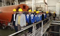 بازدید مدیرعامل شرکت برق حرارتی از نیروگاه اصفهان
