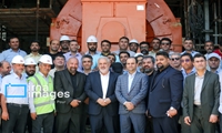 افتتاح واحد سوم گازی نیروگاه نکا