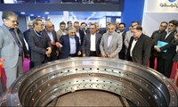 رونمایی از پوسته داغ  توربین گاز آسک نیروگاه ری