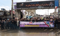 مشارکت کارکنان نیروگاه شهید رجایی در راهپیمایی 22 بهمن