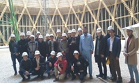 بازدید دانش آموزان دبیرستان نمونه دولتی شهید حاجی بابایی همدان از نیروگاه شهید مفتح