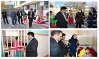 بازديد سرپر ست نيروگاه زرند از مركز خيريه باب الحوائج