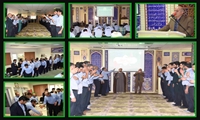 مراسم معنوی اربعین حسینی در نیروگاه شهید رجایی قزوین برگزار شد