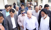 بازدید معاون رئیس جمهور و رئیس سازمان اداری و استخدامی کشور ازمحل احداث نیروگاه ۱۴۰۰ مگاواتی سیریک