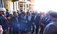 وزیر نیرو در جریان‌سفر به استان خراسان جنوبی از نیروگاه طبس بازدید کرد
