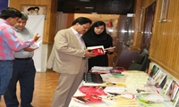 برپايي نمايشگاه كتاب در نيروگاه زرند