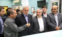 حضور استاندار آذربایجانشرقی در نیروگاه حرارتی تبریز