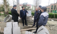 بازدید مدیر عامل نیروگاه طرشت از پیشرفت پروژه توربین گاز نیروگاه