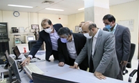 بازدید مدیرعامل برق حرارتی از نیروگاه سیکل ترکیبی یزد