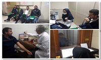 با توجه به اهمیت سلامت کارکنان و کنترل وضعیت جسمانی، معاینات پزشکی دوره ای کارکنان نیروگاه طوس انجام شد.