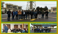 بازدیددانشجویان رشته مهندسی برق و الکترونیک دانشگاه آزاد اسلامی واحد قزوین از نیروگاه شهید رجایی