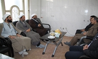 دیدار با حوزه‌ علمیه شهرستان شازند