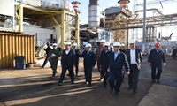 بازدید مدیرکل حفاظت محیط زیست استان قزوین از نیروگاه شهید رجایی