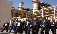 بازدید معاون راهبری تولید شرکت برق حرارتی از نیروگاه کرمان