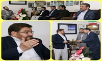 دیدار فرماندهان و اعضای شورای پایگاه های بسیج صنعت آب و برق استان همدان با سردار جانباز حاج میرزا محمد سلگی
