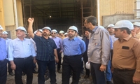 بازدید مدیر عامل شرکت مادر تخصصی تولید نیروی برق حرارتی از نیروگاه های کرمان، گهران سیرجان و زرند کرمان