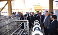 سیستم خنک کاری جدید واحدهای گازی نیروگاه شهید رجایی افتتاح شد
