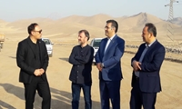 بازدید از پروژه در دست اقدام نیروگاه سیکل ترکیبی کلاس F خرم آباد