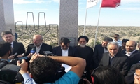 با حضور وزير نيرو ایران و وزير انرژي روسيه انجام شد، آغاز عمليات اجرايي نيروگاه بخار 1400 مگاواتي سيريک هرمزگان