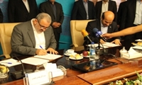 با حضور وزیر نیرو:تفاهم نامه ساخت 5 هزار مگاوات نیروگاه سیکل ترکیبی بین مپنا و شرکت تولید نیروی برق حرارتی به امضا رسید