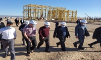 تلاش همکاران نیروگاه رامین اهواز جهت پایداری شبکه برق کشور در ایام پیک برق