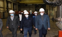 بازدید شبانه وزیر نیرو از نیروگاه بعثت تهران