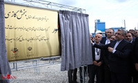 افتتاح بخش گاز نیروگاه کاسپین نوشهر