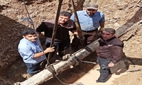 رفع نشتی مسیر آبگیری برج خشک واحد یک نیروگاه شهید مفتح