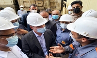 بازدید نوروزی وزیر نیرو از نیروگاه بندرعباس