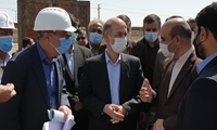 بازدید وزیر نیرو  از نیروگاه های مقیاس متوسط زاهدان